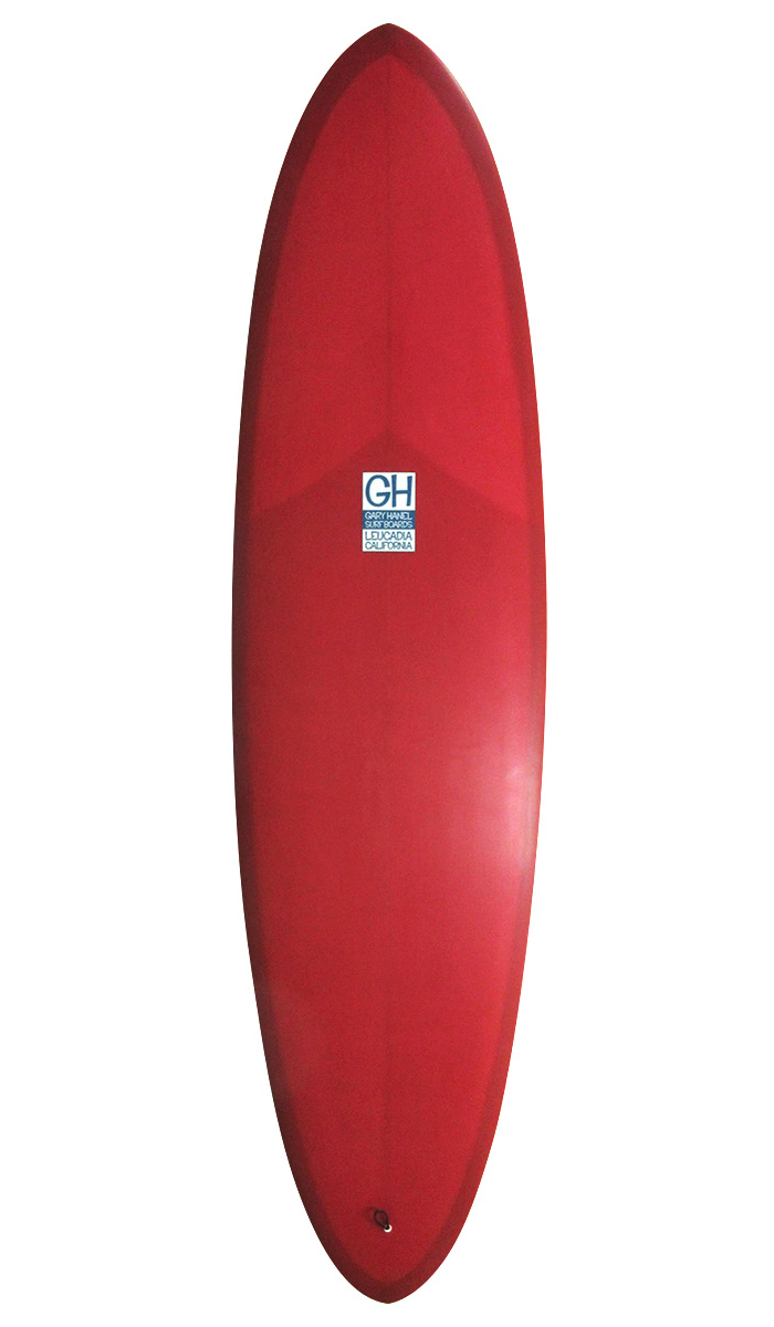 Gary Hanel Surfboards : EGG Red
