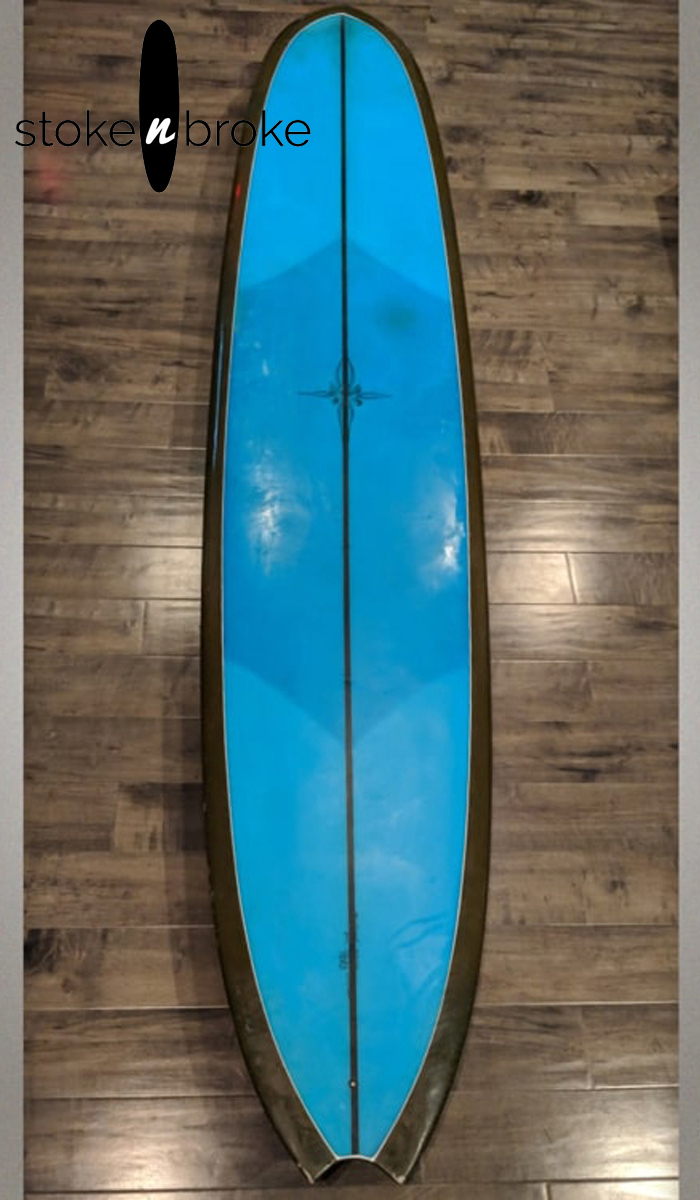 Ryan Burch ：9'5 moontail down nose noserider